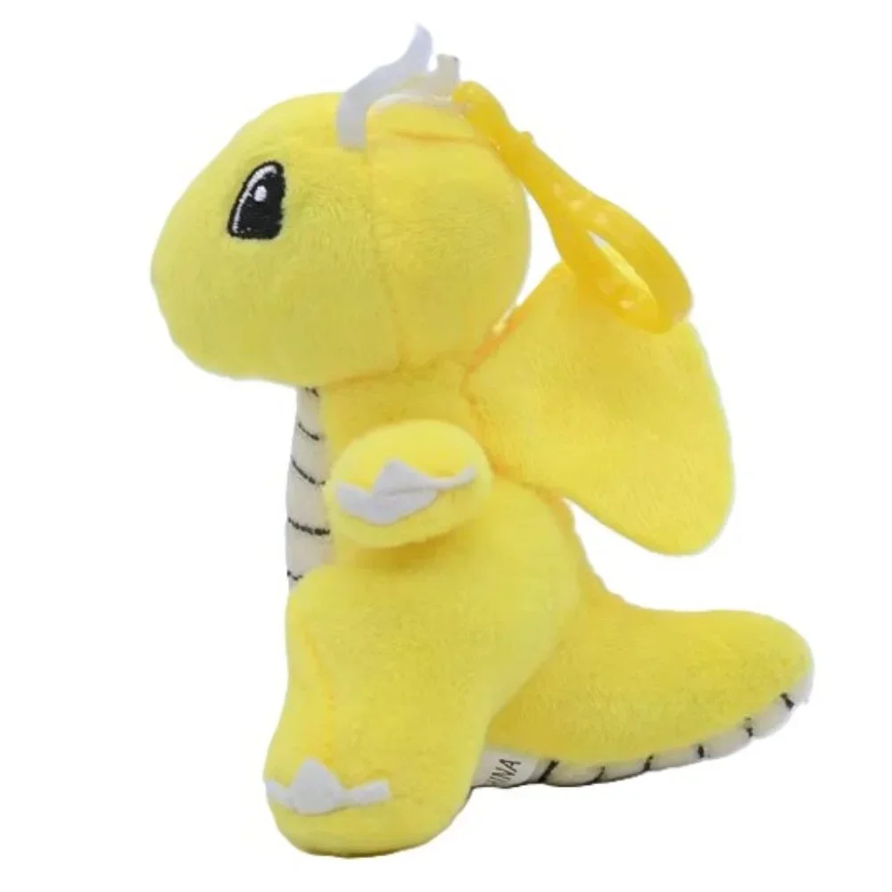 Dragonite Pokémon Plush Keychain Soft Stuffed Clip